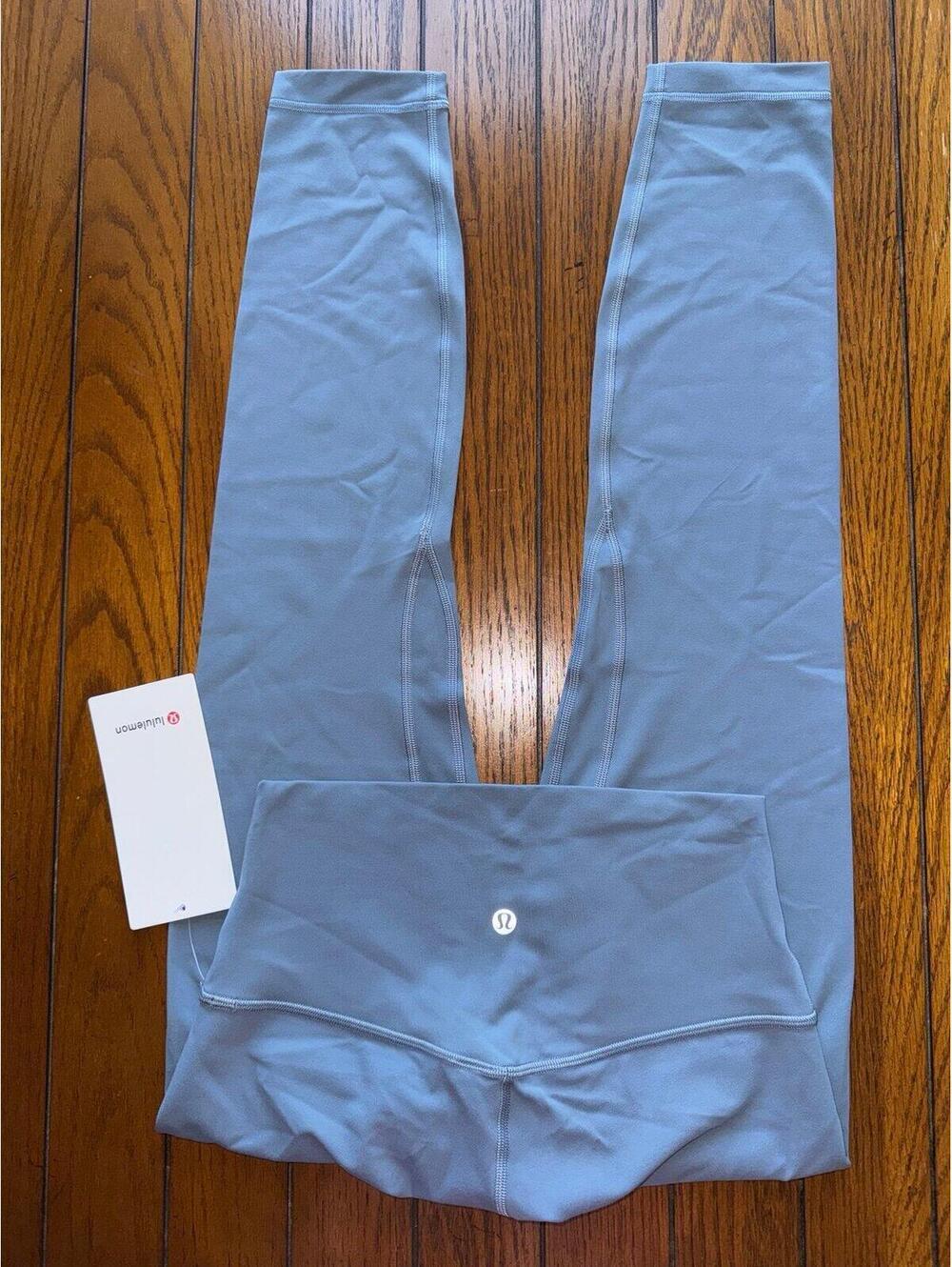 Lululemon Align High Rise 25” Steel Blue Size 6 NWT